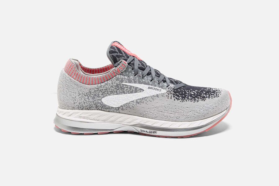 Brooks Women's Bedlam Road Running Shoes Grey QKHG-09753